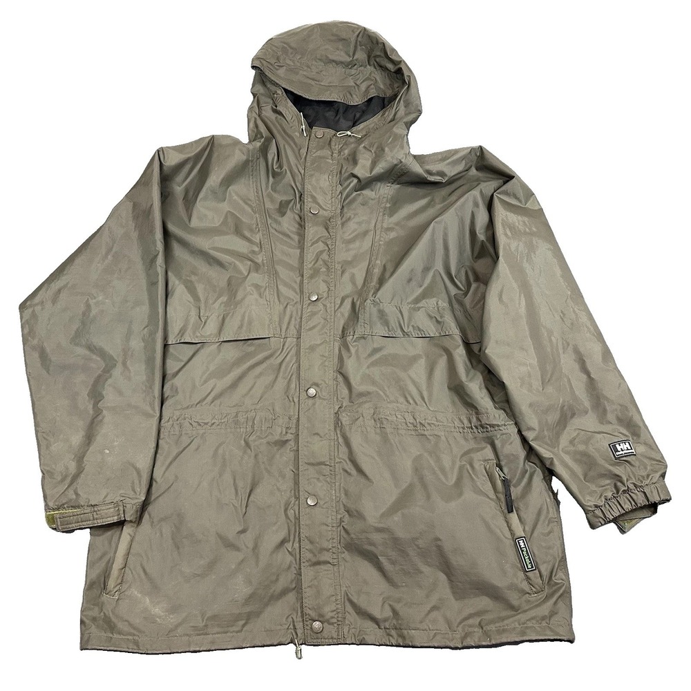 Helly Hansen Windbreaker Jacket Mens Size XL Helly Tech Packable Hooded